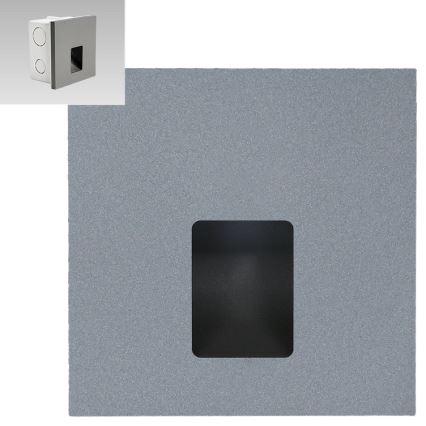Emithor 70423 - Iluminación de la escalera LED VIX LED/1W/230V 4000K gris