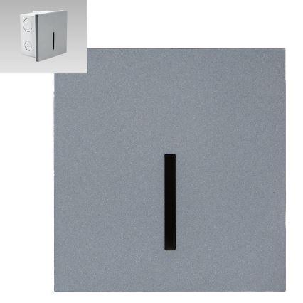 Emithor 70429 - Lámpara LED para escaleras LINE LED/1W/230V 4000K gris