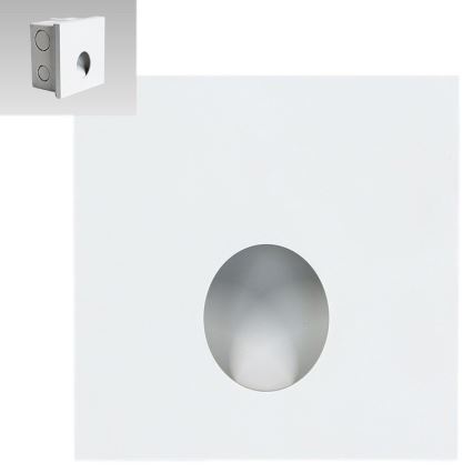 Emithor 70433 - Lámpara LED para escaleras OLIVE LED/1W/230V 4000K blanca