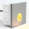 Emithor 70435 - Lámpara LED para escaleras OLIVE LED/1W/230V 4000K gris
