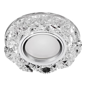 Emithor 71094 - Lámpara empotrada LED CRYSTAL FIX 1xGU10/50W + LED/3W TIRA