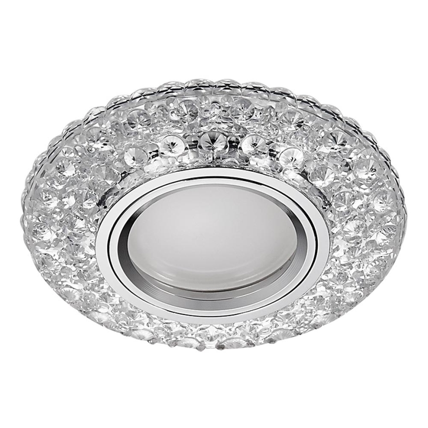 Emithor 71095 - Lámpara empotrada LED ELEGANT GLASS FIX 1xGU10/50W + LED/3W TIRA