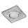 Emithor 71096 - Lámpara empotrada LED ELEGANT GLASS FIX 1xGU10/50W + LED/3W TIRA