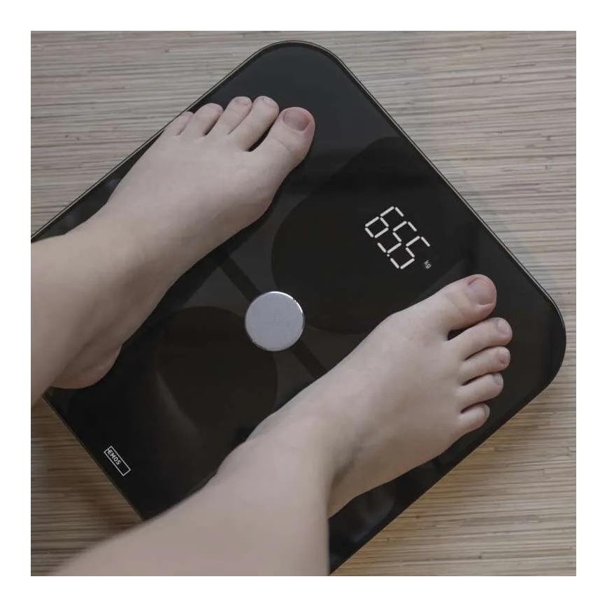 Báscula personal inteligente GoSmart 3xAAA Tuya