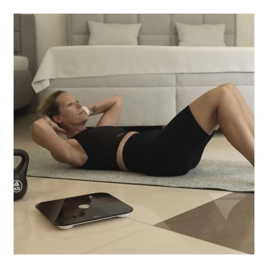 Báscula personal inteligente GoSmart 3xAAA Tuya