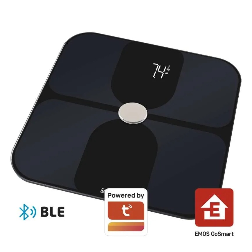 Báscula personal inteligente GoSmart 3xAAA Tuya