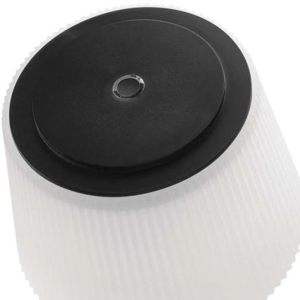 Lámpara LED recargable y regulable KATIE LED/4W/10V 1800mAh IP44 CRI 90 negro