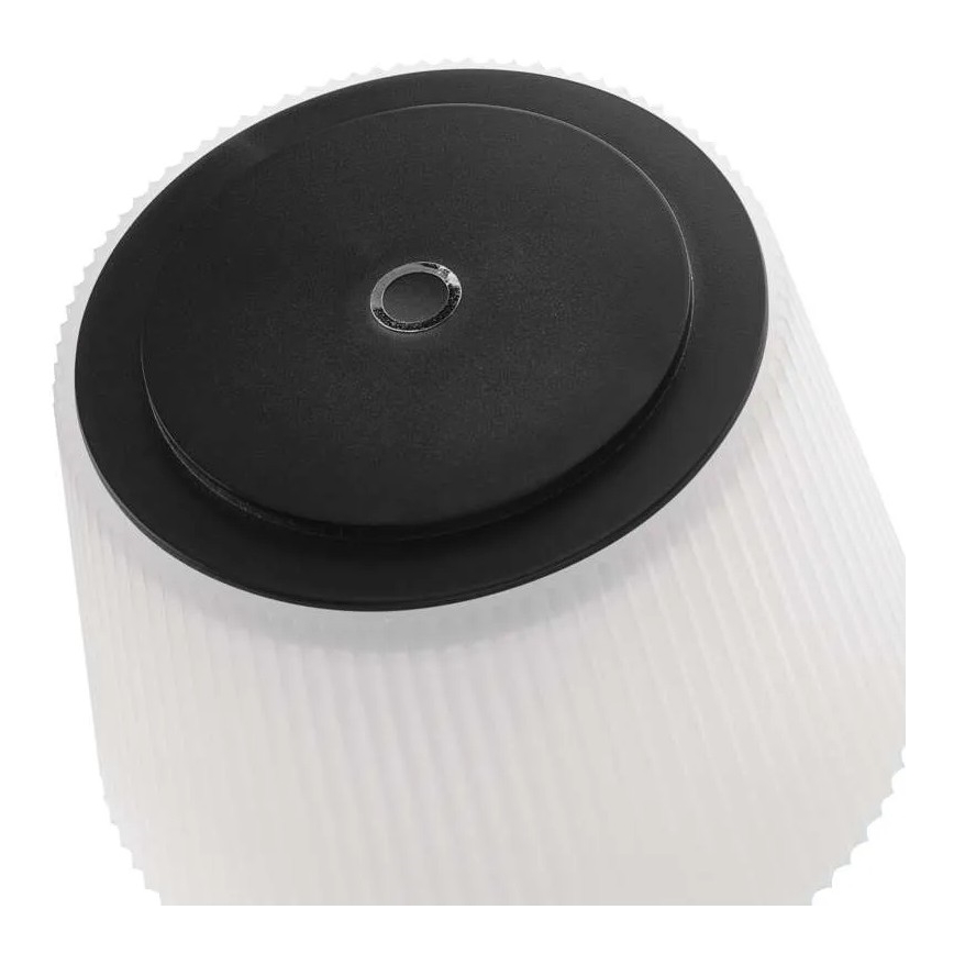Lámpara LED recargable y regulable KATIE LED/4W/10V 1800mAh IP44 CRI 90 negro