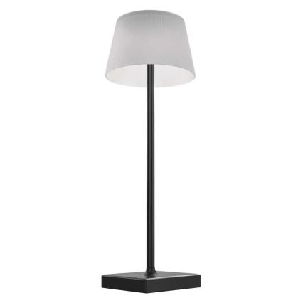 Lámpara LED recargable y regulable KATIE LED/4W/10V 1800mAh IP44 CRI 90 negro
