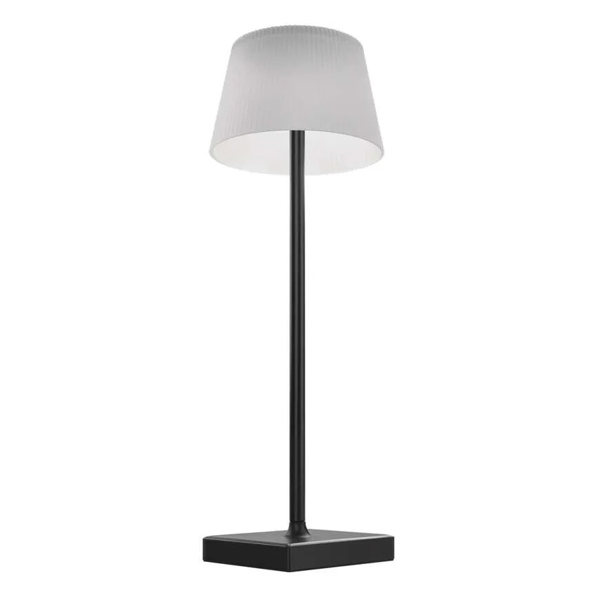 Lámpara LED recargable y regulable KATIE LED/4W/10V 1800mAh IP44 CRI 90 negro