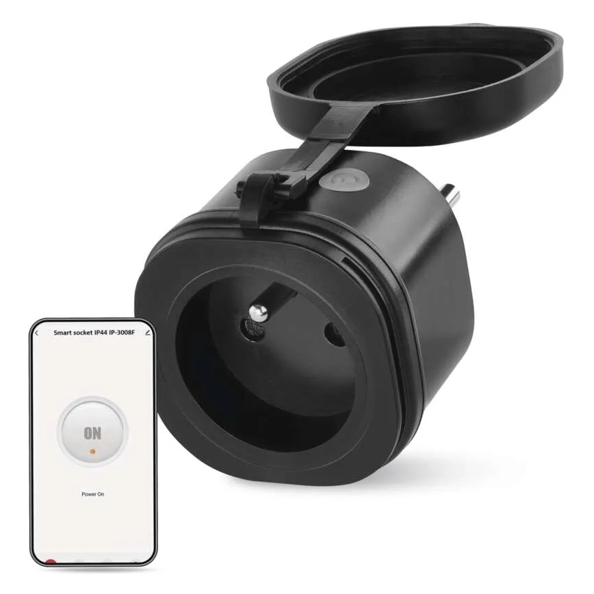 Enchufe exterior inteligente GoSmart 3680W/230V/16A Tuya IP44