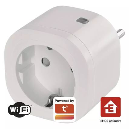 Enchufe inteligente SCHUKO GoSmart 3680W/230V/16A Wi-Fi Tuya
