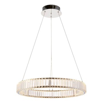 Endon 102255 - Lámpara colgante LED regulable LAGUNA, 36W/230V, suspensión por cable, cromo brillante