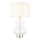 Endon 102676 - Lámpara de mesa regulable KELDA 1xE27/10W/230V blanco/cromo mate