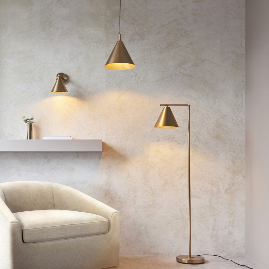 Endon 102893 - Foco de pared CAPE 1xE14/7W/230V latón