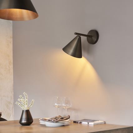 Endon 102894 - Foco de pared CAPE 1xE14/7W/230V bronce