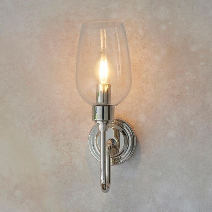 Endon 103316 - Aplique de pared STOURTON 1xE14/6W/230V cromo pulido