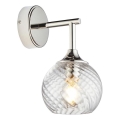 Endon 104052 - Aplique de pared ALLEGRA 1xE14/7W/230V cromo brillante