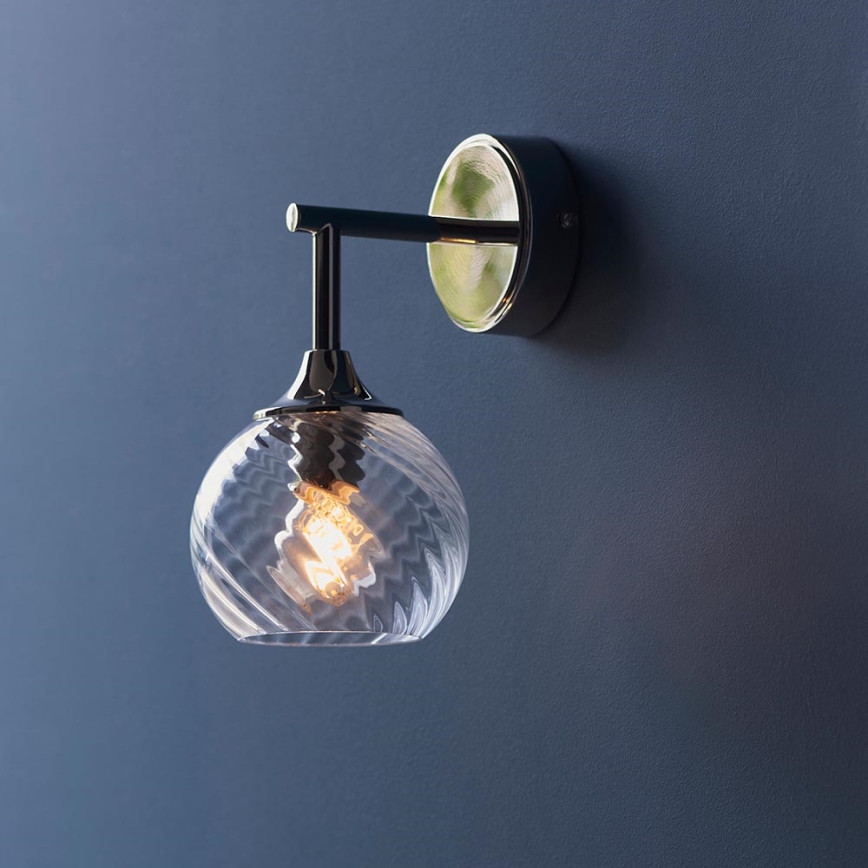 Endon 104052 - Aplique de pared ALLEGRA 1xE14/7W/230V cromo brillante