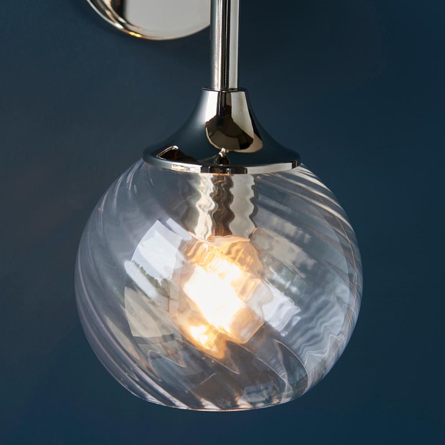Endon 104052 - Aplique de pared ALLEGRA 1xE14/7W/230V cromo brillante