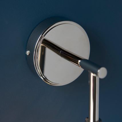 Endon 104052 - Aplique de pared ALLEGRA 1xE14/7W/230V cromo brillante