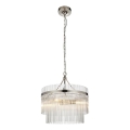 Endon 104113 - Lámpara de araña con cadena MARIETTA 3xE14/7W/230V cromo brillante