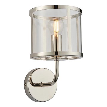 Endon 106003 - Aplique de pared HOPTON 1xE14/7W/230V cromado brillante