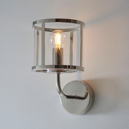 Endon 106003 - Aplique de pared HOPTON 1xE14/7W/230V cromado brillante
