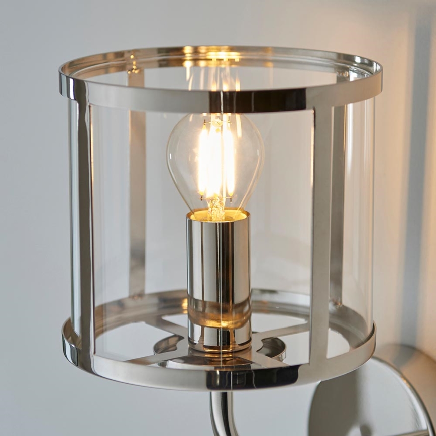 Endon 106003 - Aplique de pared HOPTON 1xE14/7W/230V cromado brillante