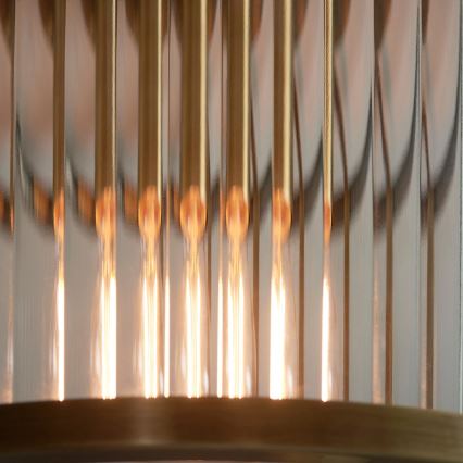 Endon 106265 - Lámpara de techo RIDGETON 1xE27/10W/230V en latón