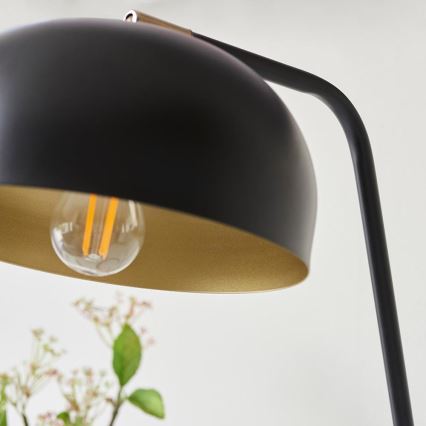 Endon 106336 - Lámpara de mesa BRAIR 1xE14/7W/230V negra