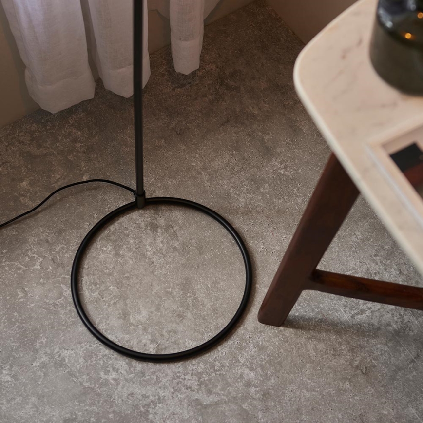 Endon 106337 - Lámpara de pie BRAIR 1xE27/10W/230V negra