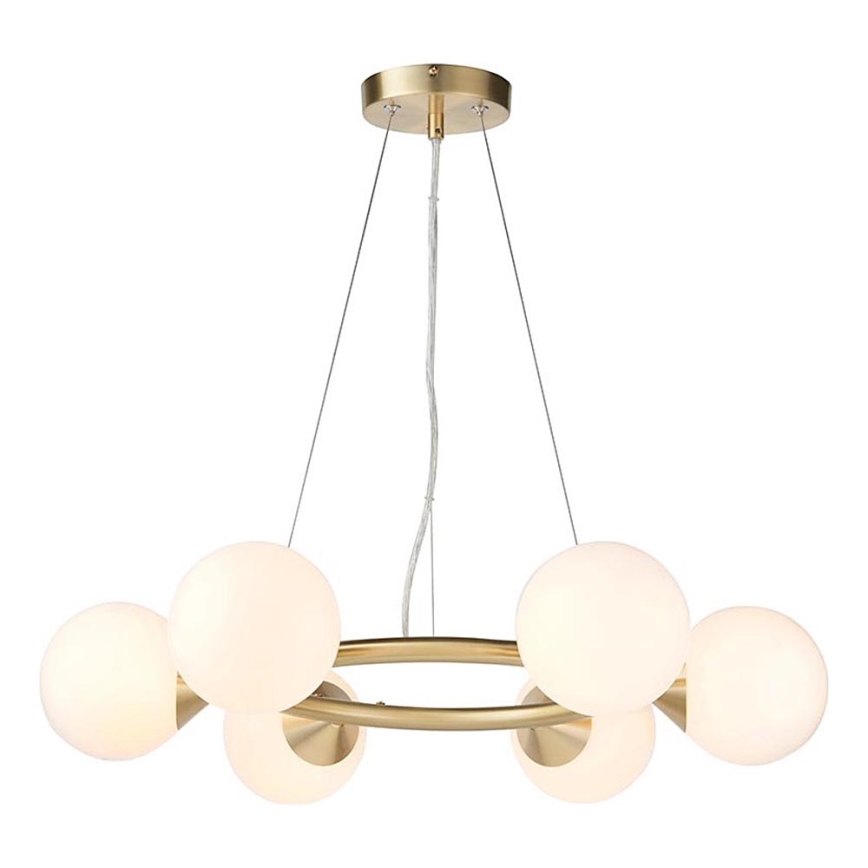 Endon 106390 - Lámpara colgante OTIS 6xG9/3W/230V, acabado dorado
