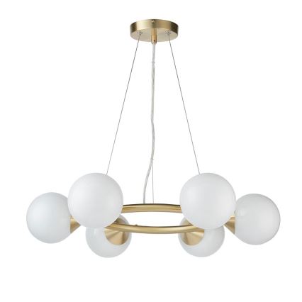 Endon 106390 - Lámpara colgante OTIS 6xG9/3W/230V, acabado dorado