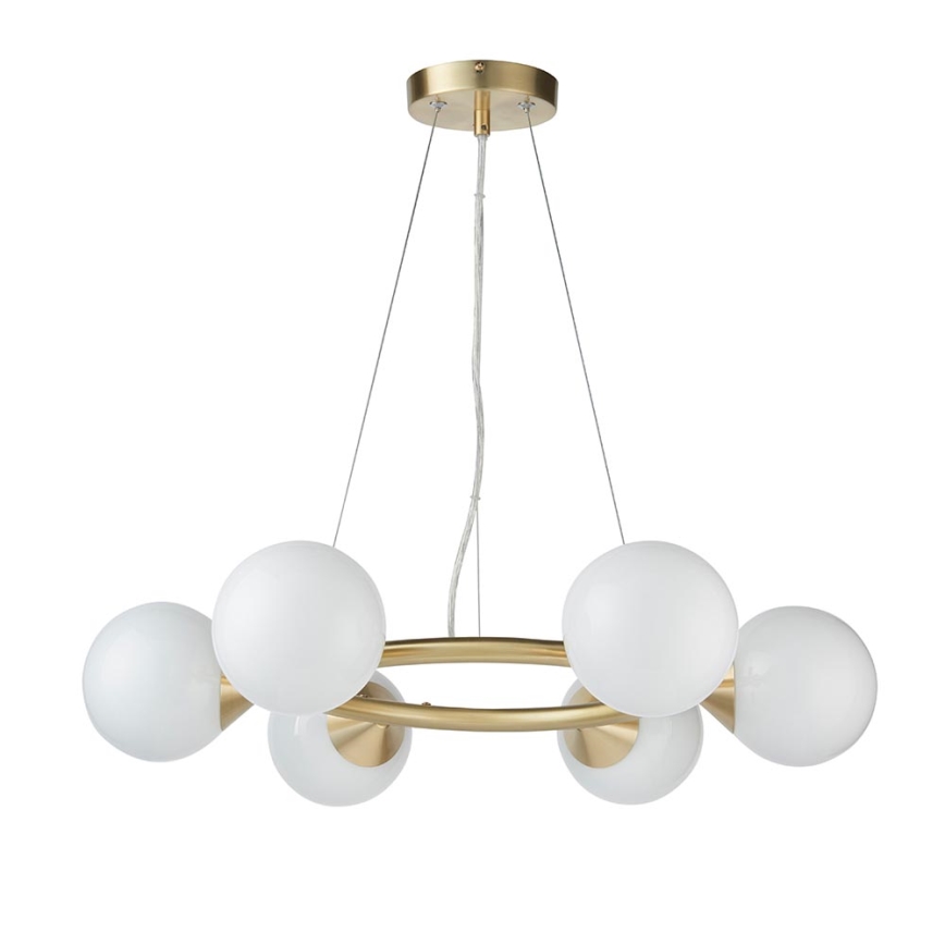 Endon 106390 - Lámpara colgante OTIS 6xG9/3W/230V, acabado dorado