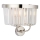 Endon 106448 - Aplique de pared CHESTERFIELD 2xE14/6W/230V cromo brillante