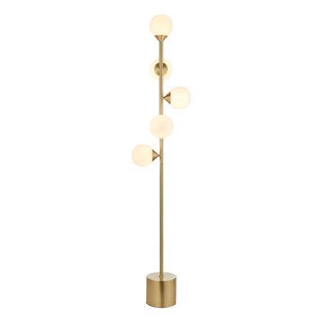 Endon 106756 - Lámpara de pie OTIS 5xG9/3W/230V dorada