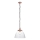 Endon 106895 - Lámpara colgante con cadena HANSEN 1xE27/10W/230V, acabado en cobre