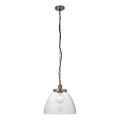 Endon 106896 - Lámpara colgante con cadena HANSEN 1xE27/10W/230V cromo mate
