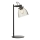 Endon 107012 - Lámpara de mesa URBAN 1xE27/10W/230V negro/ahumado