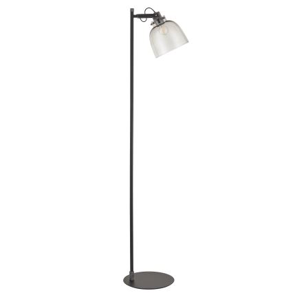 Endon 107013 - Lámpara de pie URBAN 1xE27/10W/230V negro/ahumado