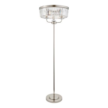 Endon 108103 - Lámpara de pie CHESTERFIELD 3xE14/6W/230V cromo brillante