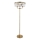 Endon 110644 - Lámpara de pie CHESTERFIELD 3xE14/6W/230V latón