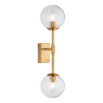 Endon 114042 - Aplique de pared 2xG9/3,2W/230V dorado