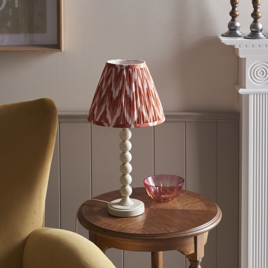 Endon 114688 - Lámpara de mesa HIGGLEDY 1xE14/7W/230V color crema/naranja