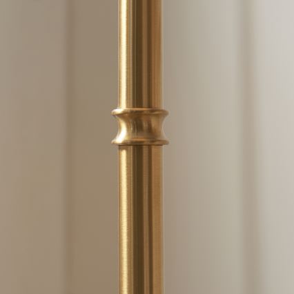 Endon 114778 - Lámpara de pie recargable LED regulable BURLEY LED/1,5W/5V 3600 mAh latón/azul