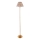 Endon 114785 - LED Lámpara de pie regulable y recargable BURLEY LED/1,5W/5V 3600 mAh latón/gris