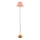 Endon 114786 - Lámpara de pie LED recargable y regulable BURLEY LED/1,5W/5V 3600 mAh latón/rosa