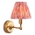 Endon 114817 - Lámpara de pared LED recargable y regulable BURLEY LED/1,5W/5V 3600 mAh latón/rosa
