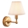 Endon 114830 - Lámpara de pared LED recargable regulable BURLEY LED/1,5W/5V 3600 mAh latón/crema